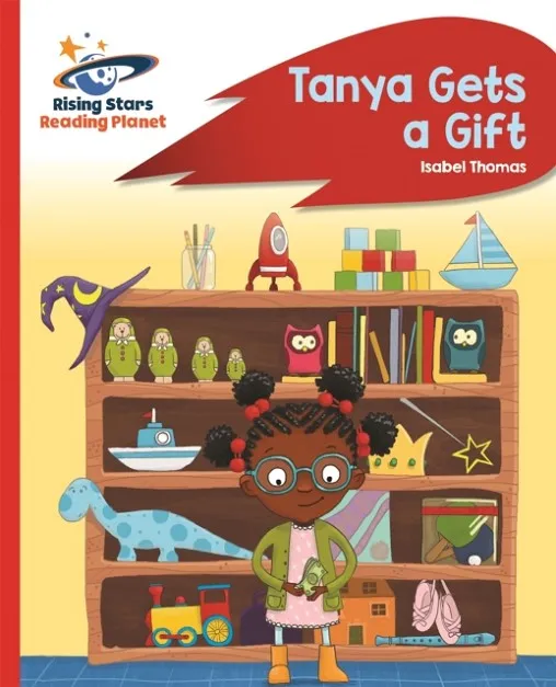 TANYA GETS A GIFT - RED B
