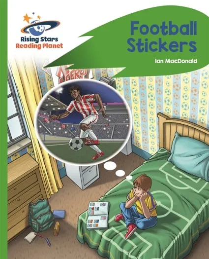 FOOTBALL STICKERS - GREEN