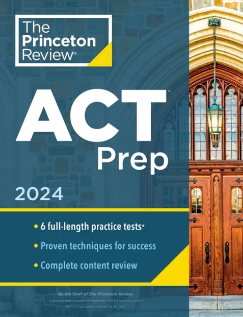 PRINCETON REVIEW ACT PREP 2024