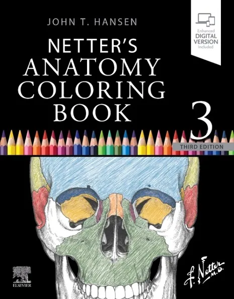 NETTER'S ANATOMY COLORING BOOK