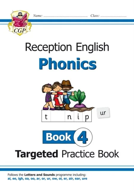 RECEPTION ENGLISH PHONICS TARGETED PRACTICE BOOK - BOOK 4
