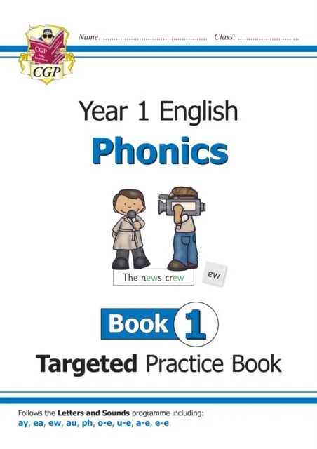 KS1 ENGLISH YEAR 1 PHONICS TARGETED PRACTICE BOOK - BOOK 1