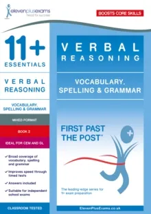 11+ VERBAL REASONING VOCABULARY SPELLING