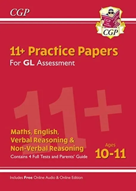 11+ GL PRACTICE PAPERS MIXED PACK - AGES 10-11 (WITH PARENTS' GUIDE & ONLINE EDITION)