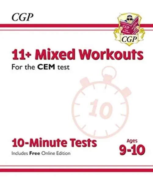 11+ CEM 10-MINUTE TESTS: MIXED WORKOUTS - AGES 9-10 (WITH ONLINE EDITION)