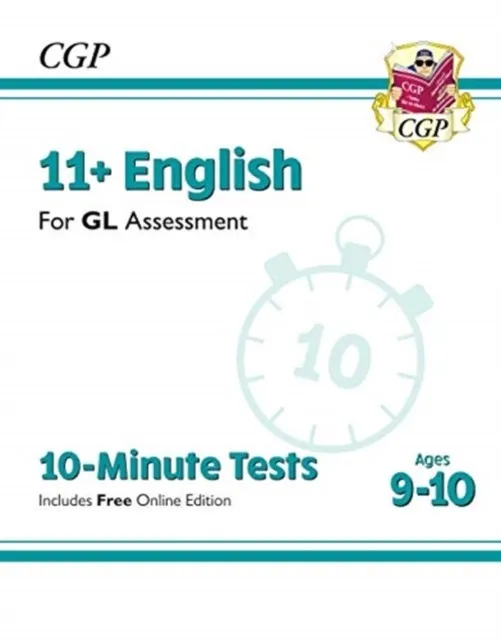 11+ GL 10-MINUTE TESTS: ENGLISH - AGES 9-10 (WITH ONLINE EDITION)