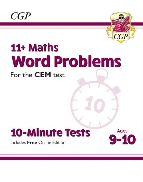 11+ CEM 10-MINUTE TESTS: MATHS WORD PROBLEMS - AGES 9-10 (WITH ONLINE EDITION)