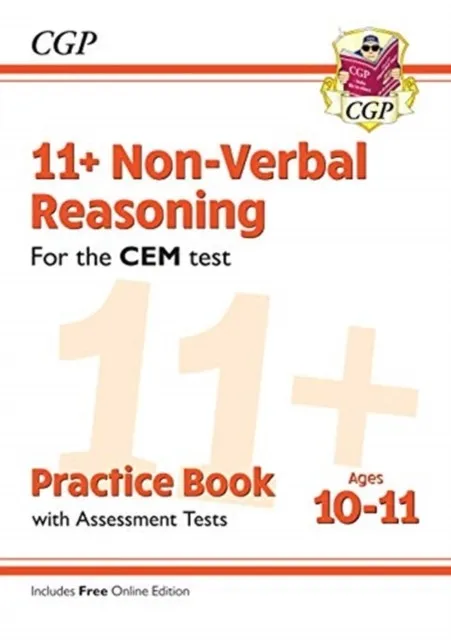 11+ CEM NON-VERBAL REASONING PRACTICE BOOK & ASSESSMENT TESTS - AGES 10-11 (WITH ONLINE EDITION)