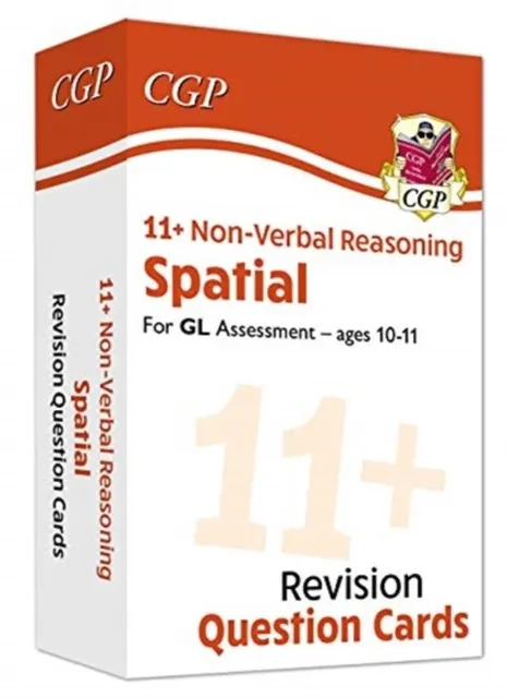 11+ GL REVISION QUESTION CARDS: NON-VERBAL REASONING SPATIAL - AGES 10-11