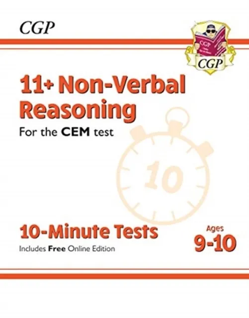 11+ CEM 10-MINUTE TESTS: NON-VERBAL REASONING - AGES 9-10 (WITH ONLINE EDITION)