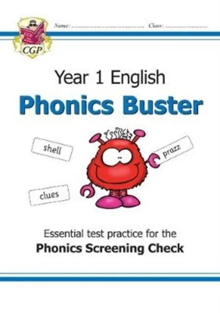 KS1 ENGLISH PHONICS BUSTER - FOR THE PHONICS SCREENING CHECK IN YEAR 1