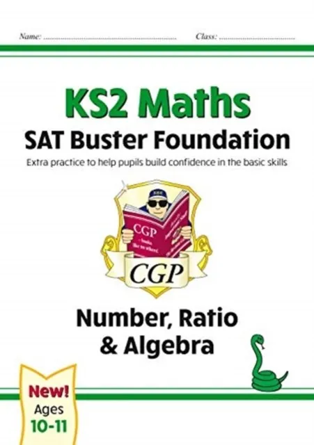 KS2 MATHS SAT BUSTER FOUNDATION: NUMBER, RATIO & ALGEBRA (FOR THE 2024 TESTS)