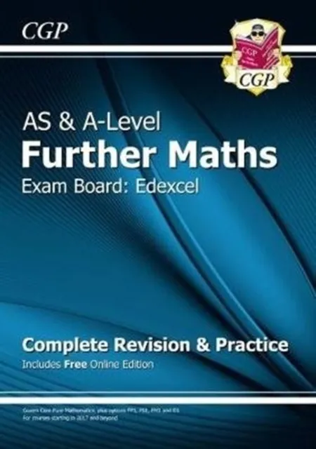 AS & A-LEVEL FURTHER MATHS FOR EDEXCEL: COMPLETE REVISION & PRACTICE WITH ONLINE EDITION