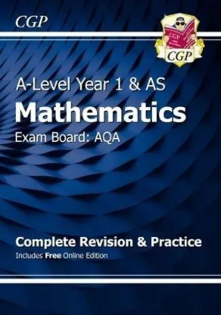 AS-LEVEL MATHS AQA COMPLETE REVISION & PRACTICE (WITH ONLINE EDITION)