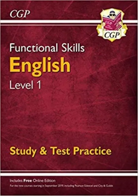 FUNCTIONAL SKILLS ENGLISH LEVEL 1 - STUDY & TEST PRACTICE