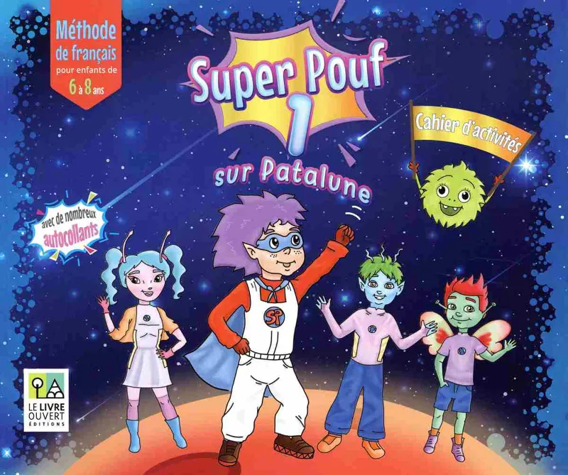 SUPER POUF 1 CAHIER D'ACTIVITÉS