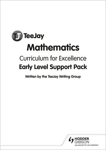 TEEJAY MATHEMATICS CFE EARLY LEVEL SUPPORT PACK