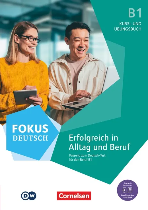 FOKUS DEUTSCH B1 LIBRO CURSO + EJERCICIOS B1