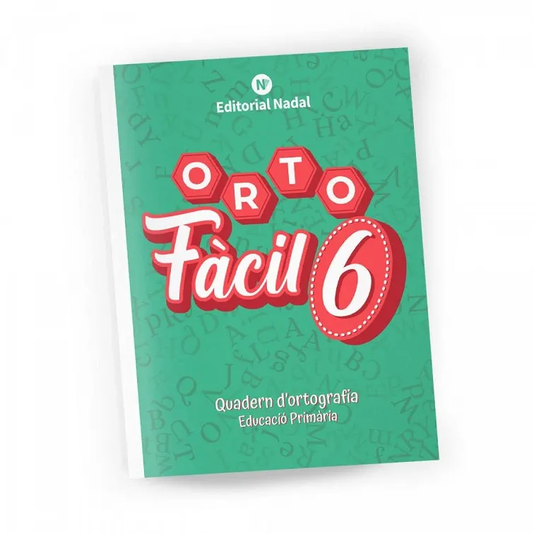 ORTO FÀCIL 6 – QUADERN D’ORTOGRAFIA – 6È DE PRIMÀRIA