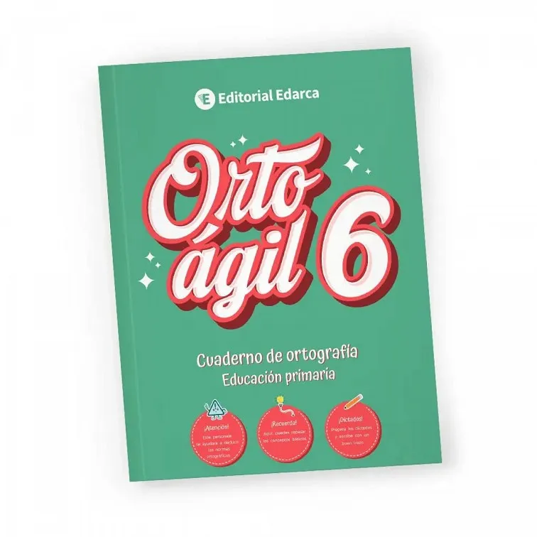 ORTO ÁGIL 6 – QUADERN D’ORTOGRAFIA EN CASTELLÀ – 6È DE PRIMÀRIA