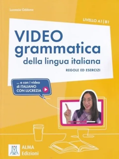 VIDEOGRAMMATICA LINGUA ITALIA A1/B1 + DVD@