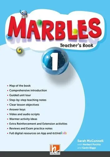MARBLES TEACHERS BOOK 1 + APP + E-ZONEKIDS