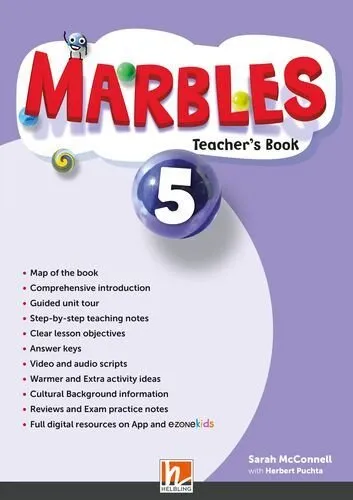 MARBLES TEACHERS BOOK 5 + APP + E-ZONEKIDS