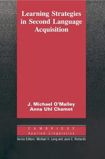 LEARNING STRATEGIES IN SECOND LANG ACQUISITION
