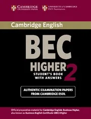 BEC HIGHER CAMBRIDGE PRACTICE TEST 2 SB+KEY