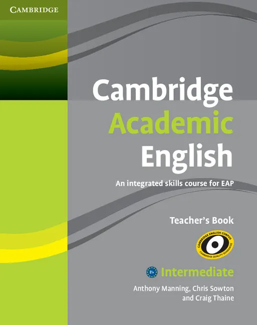 ACADEMIC ENGLISH B1+ INTERMEDIATE TB
