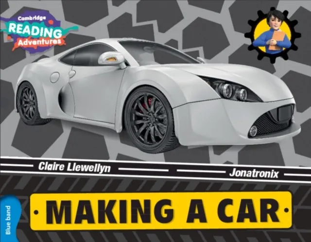 BLUE MAKING A CAR