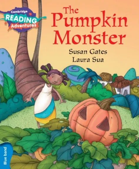 BLUE THE PUMPKIN MONSTER