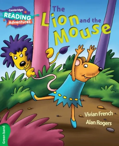 GREEN THE LION AND THE MOUSE