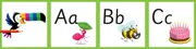 PENPALS FOR HANDWRITING ALPHABET WALL FRIEZE