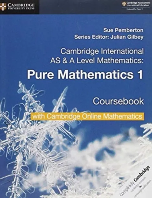 CAMBRIDGE INTERNATIONAL AS & A-LEVEL MATHEMATICS PURE MATHEMATICS 1 COURSEBOOK WITH CAMBRIDGE ONLINE MATHEMATICS