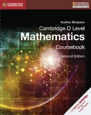CAMBRIDGE O LEVEL MATHEMATICS COURSEBOOK