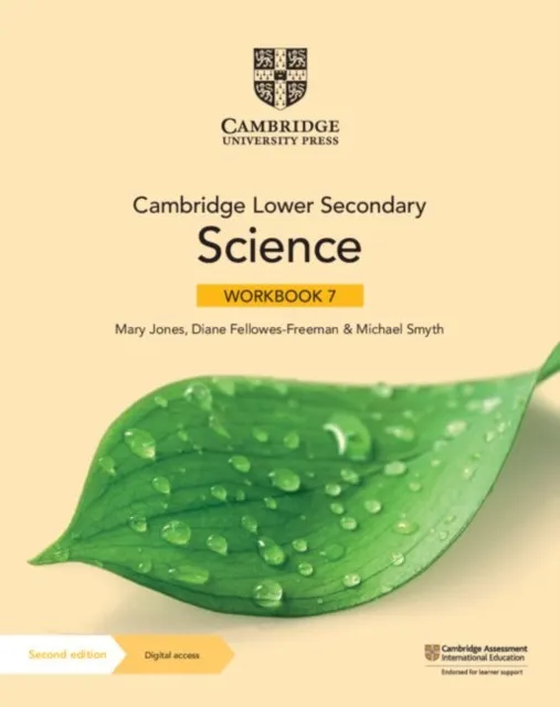 CAMBRIDGE LOWER SECONDARY SCIENCE WORKBOOK WITH DIGITAL ACCESS STAGE 7