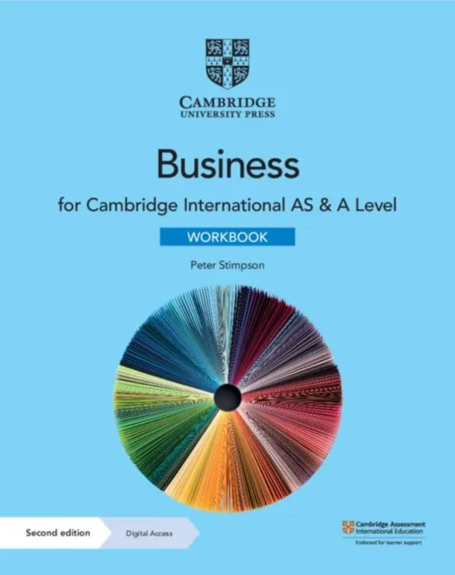 CAMBRIDGE INTERNATIONAL AS & A LEVEL BUSINESS WORKBOOK WITH DIGITAL ACCESS