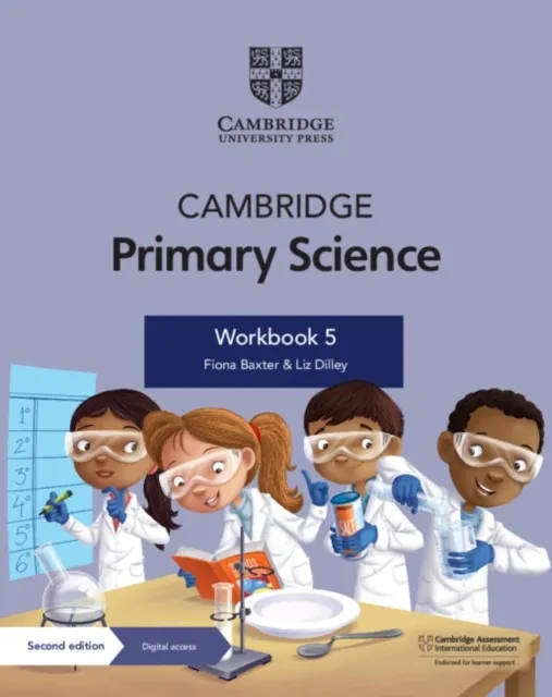 CAMBRIDGE PRIMARY SCIENCE WORKBOOK WITH DIGITAL ACCESS STAGE 5