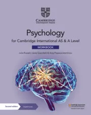 CAMBRIDGE INTERNATIONAL AS & A LEVEL PSYCHOLOGY WORKBOOK WITH DIGITAL ACCESS 2 YEAR