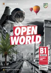 PET OPEN WORLD B1 PRELIMINARY ENGLISH FOR SPANISH SPEAKERS TEACHER'S BOOK