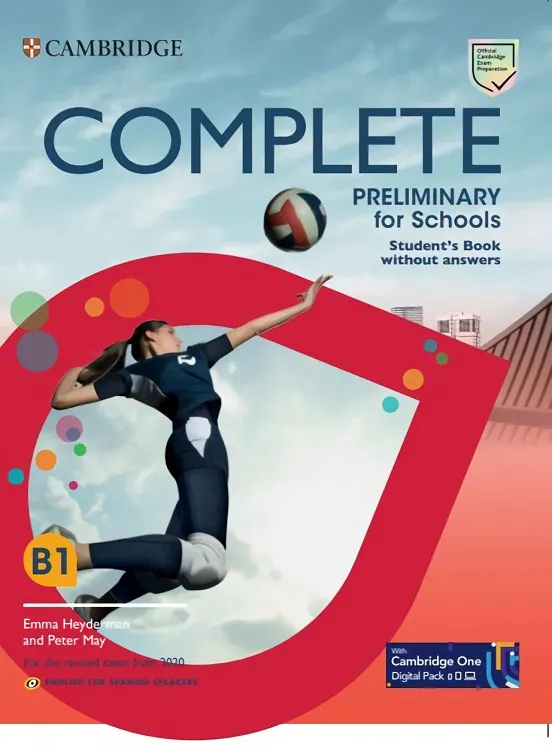 PET COMPLETE PRELIMINARY FOR SCHOOLS ENGLISH FOR SPANISH SPEAKERS SB + WB NO KEY