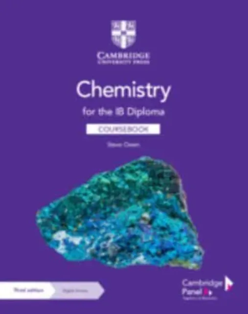 CHEMISTRY FOR THE IB DIPLOMA COURSEBOOK WITH DIGITAL ACCESS 2 YEAR