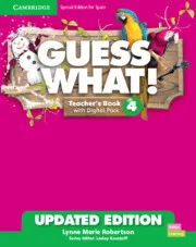 GUESS WHAT! LEVEL 4 TEACHER'S BOOK WITH DIGITAL PACK SPECIAL EDITION FOR SPAIN UPDATED