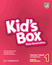 KID'S BOX NEW GENERATION LEVEL 1 TEACHER'S BOOK WITH DIGITAL PACK ENGLISH FOR SPANISH SPEAKERS