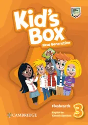 KID'S BOX NEW GENERATION LEVEL 3 FLASHCARDS ENGLISH FOR SPANISH SPEAKERS