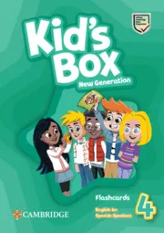 KID'S BOX NEW GENERATION LEVEL 4 FLASHCARDS ENGLISH FOR SPANISH SPEAKERS