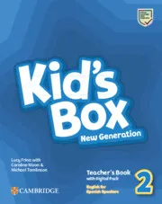 KID'S BOX NEW GENERATION LEVEL 2 TEACHER'S BOOK WITH DIGITAL PACK ENGLISH FOR SPANISH SPEAKERS