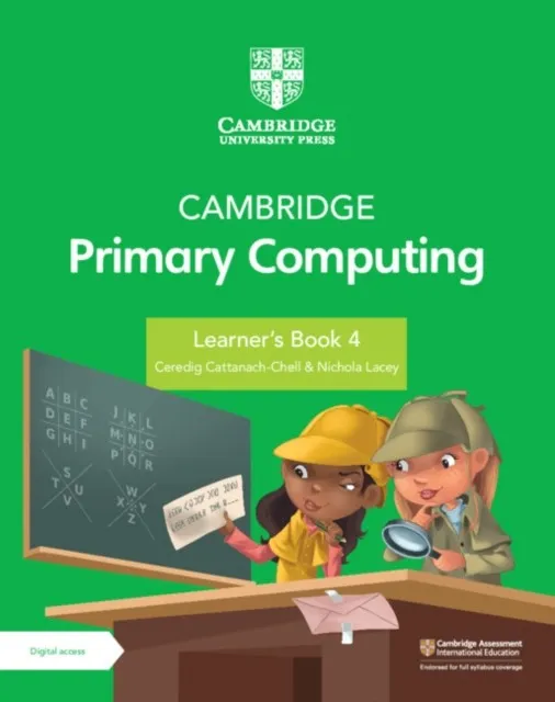 CAMBRIDGE PRIMARY COMPUTING LEARNER'S BOOK 4 WITH DIGITAL ACCESS