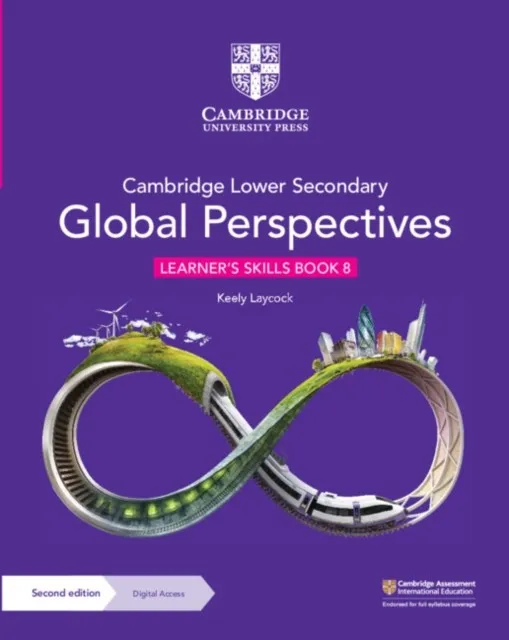 CAMBRIDGE LOWER SECONDARY GLOBAL PERSPECTIVES LEARNER'S SKILLS BOOK 8 WITH DIGITAL ACCESS 1 YEAR